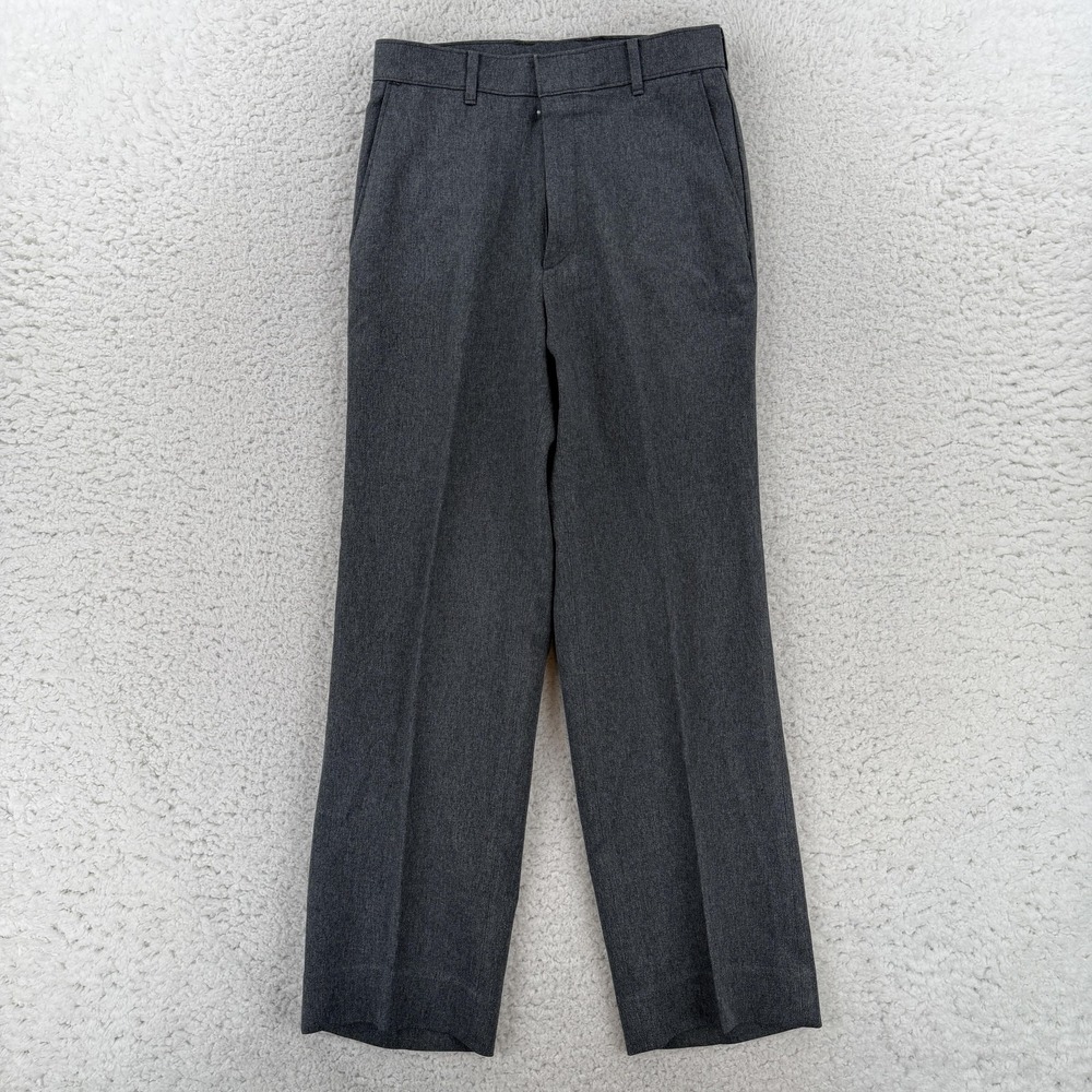 Vintage Levis Action Slacks Pants Mens 26x28 Gray Dress Slacks Office Wear